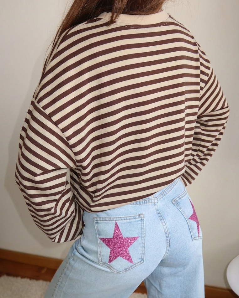 Maglietta a righe