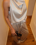 Set satin (top+pantaloni)