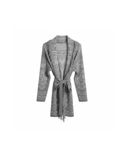 Giacca a cardigan bandana