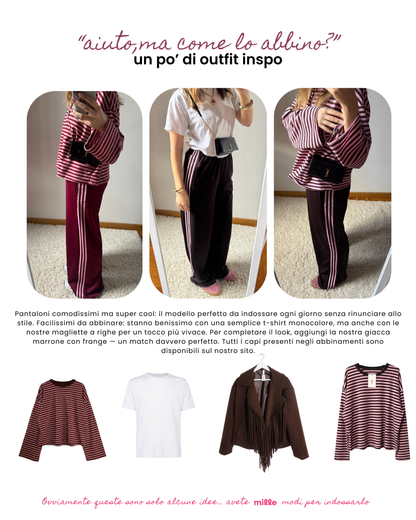 Pantaloni tre righe