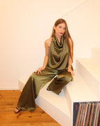 Set satin (top+pantaloni)