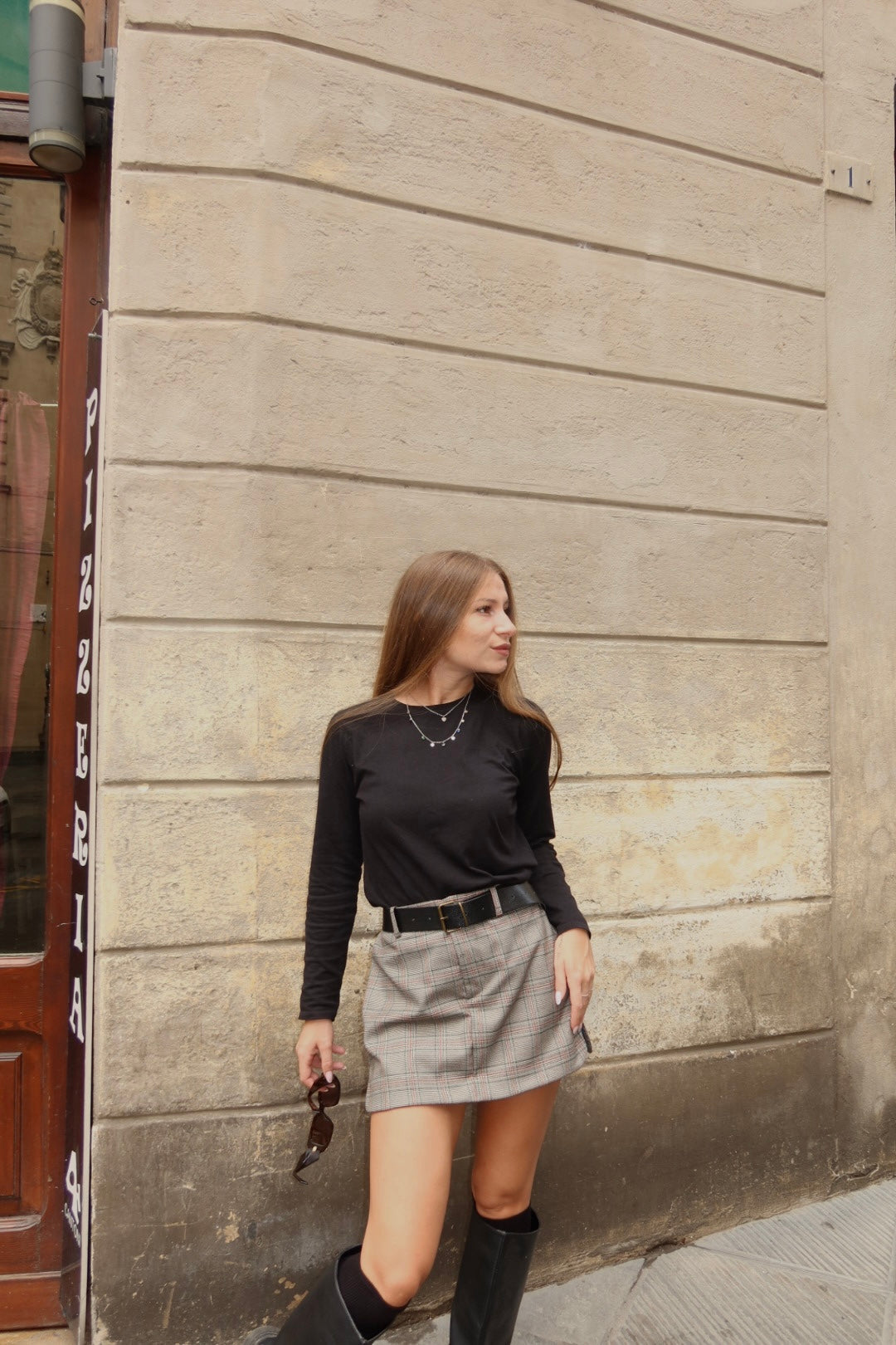 Shorts effetto gonna