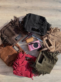 Borsa frange VERA PELLE