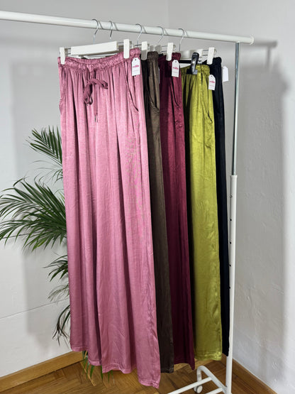 Pantaloni satin