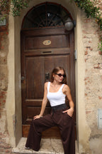 Pantaloni con coulisse