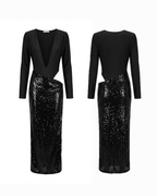 Vestito 2 in 1 paillettes