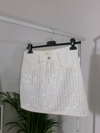 Gonna pantalone glitter