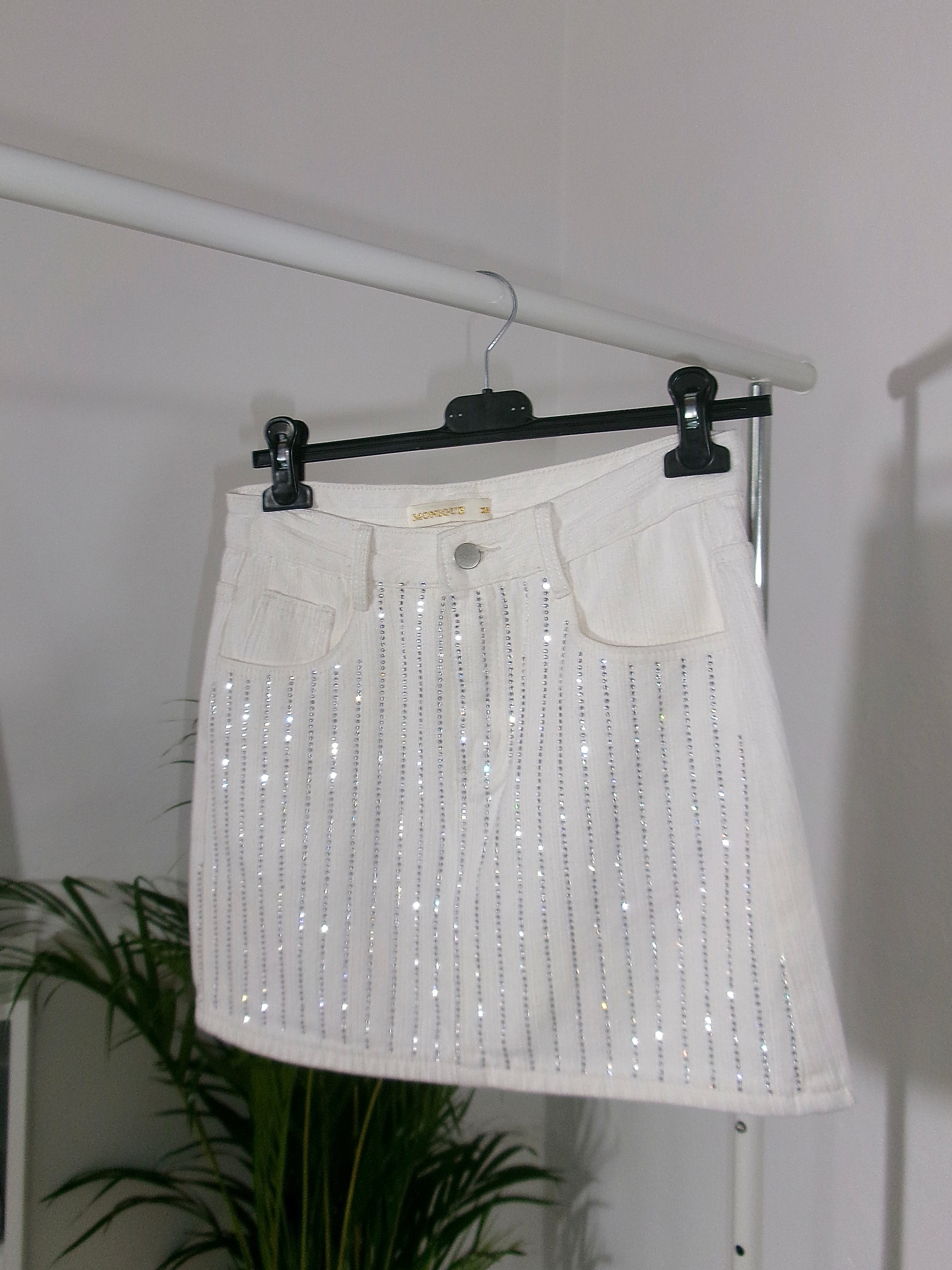 Gonna pantalone glitter