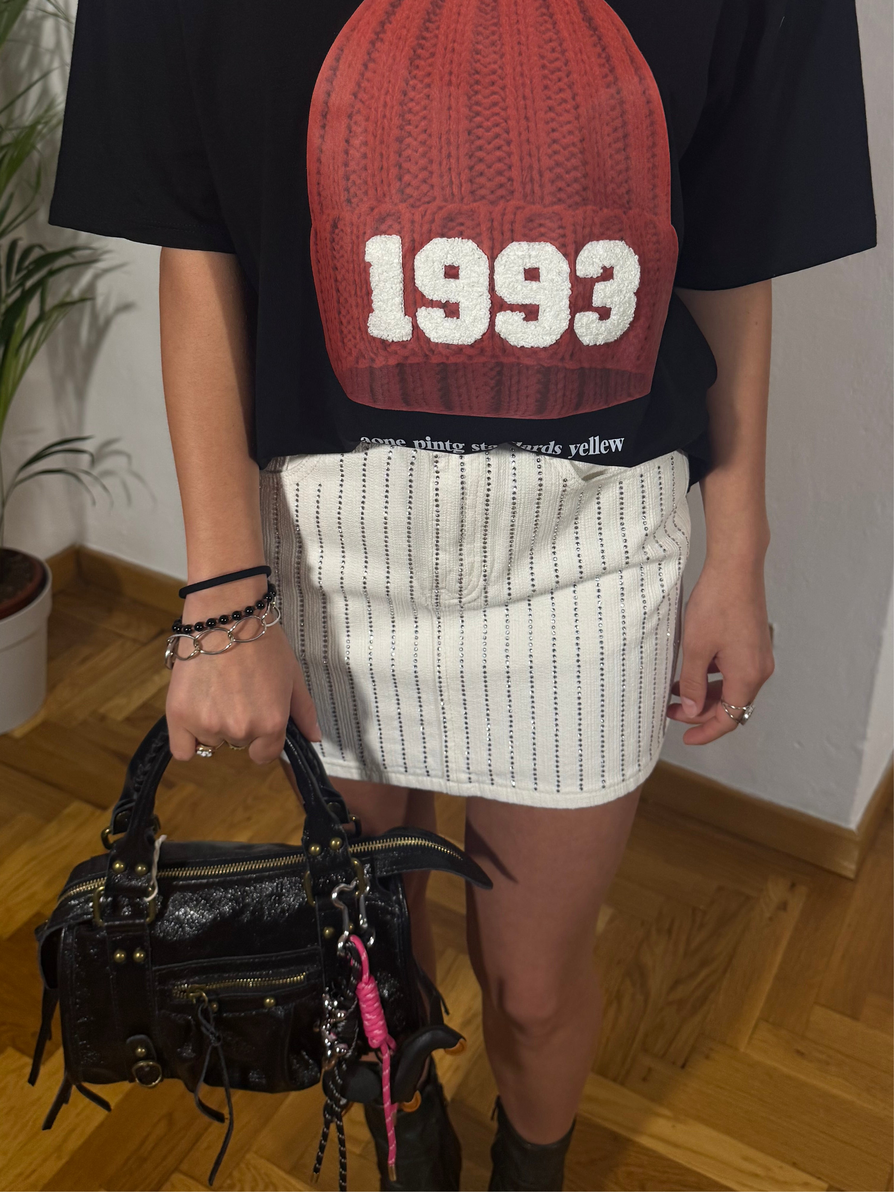 Gonna pantalone glitter