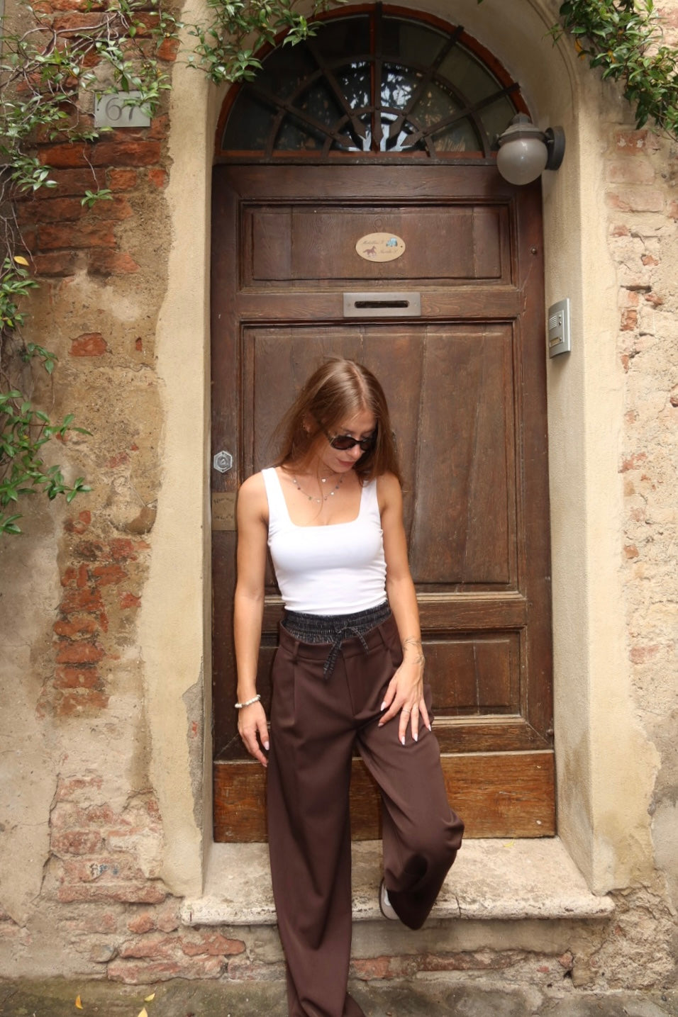 Pantaloni con coulisse