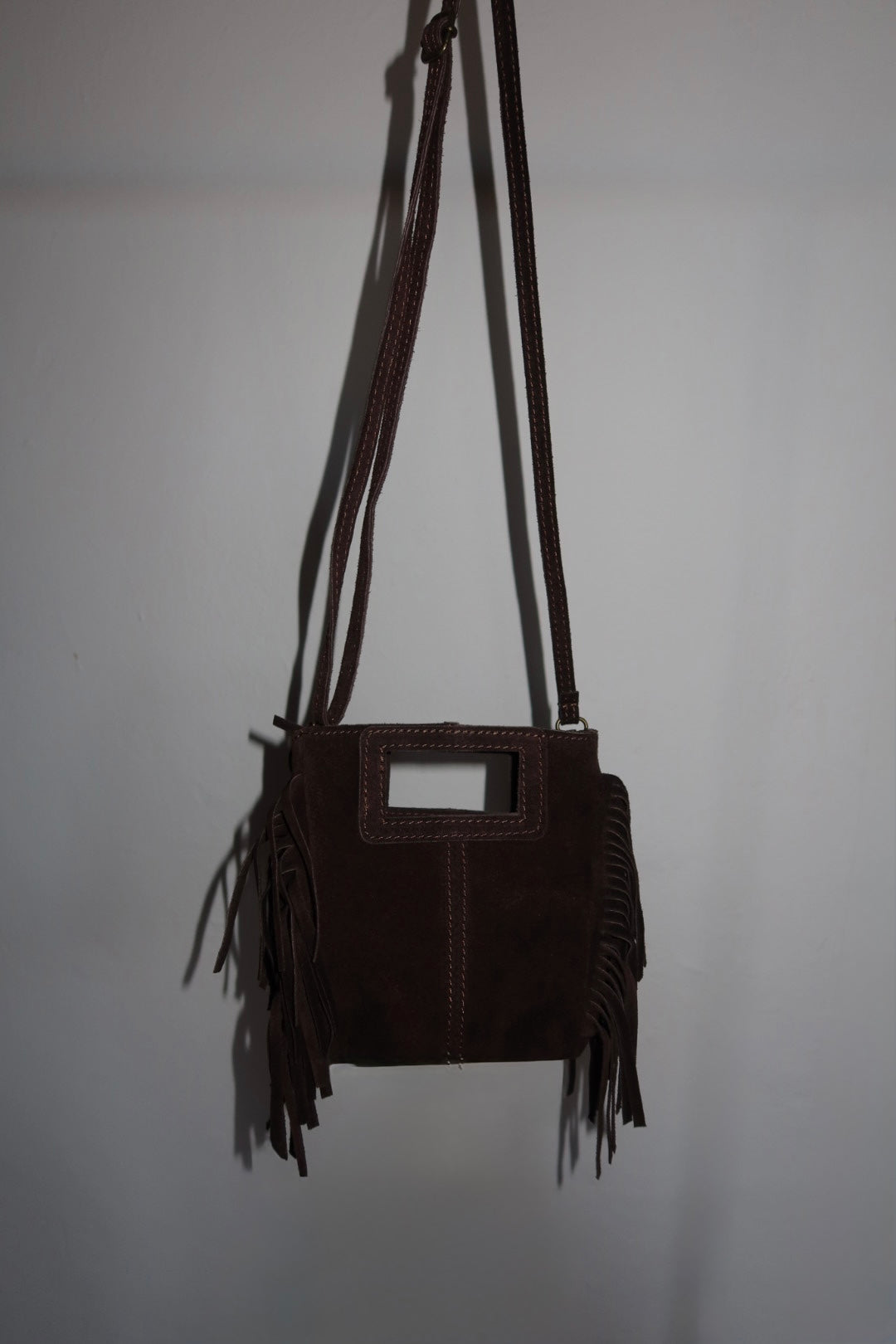 Borsa frange VERA PELLE
