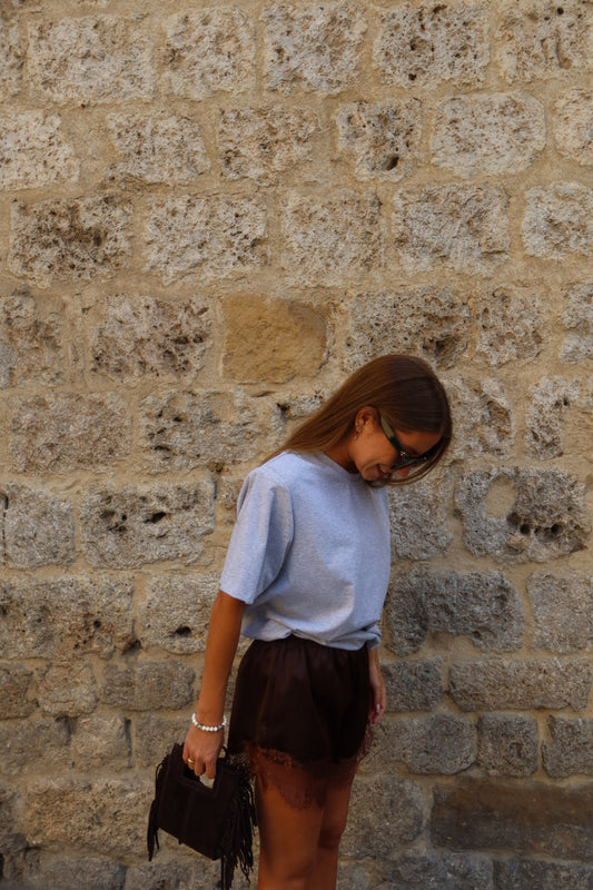 T-shirt spalline