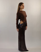 Vestito 2 in 1 paillettes