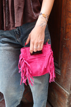 Borsa frange VERA PELLE
