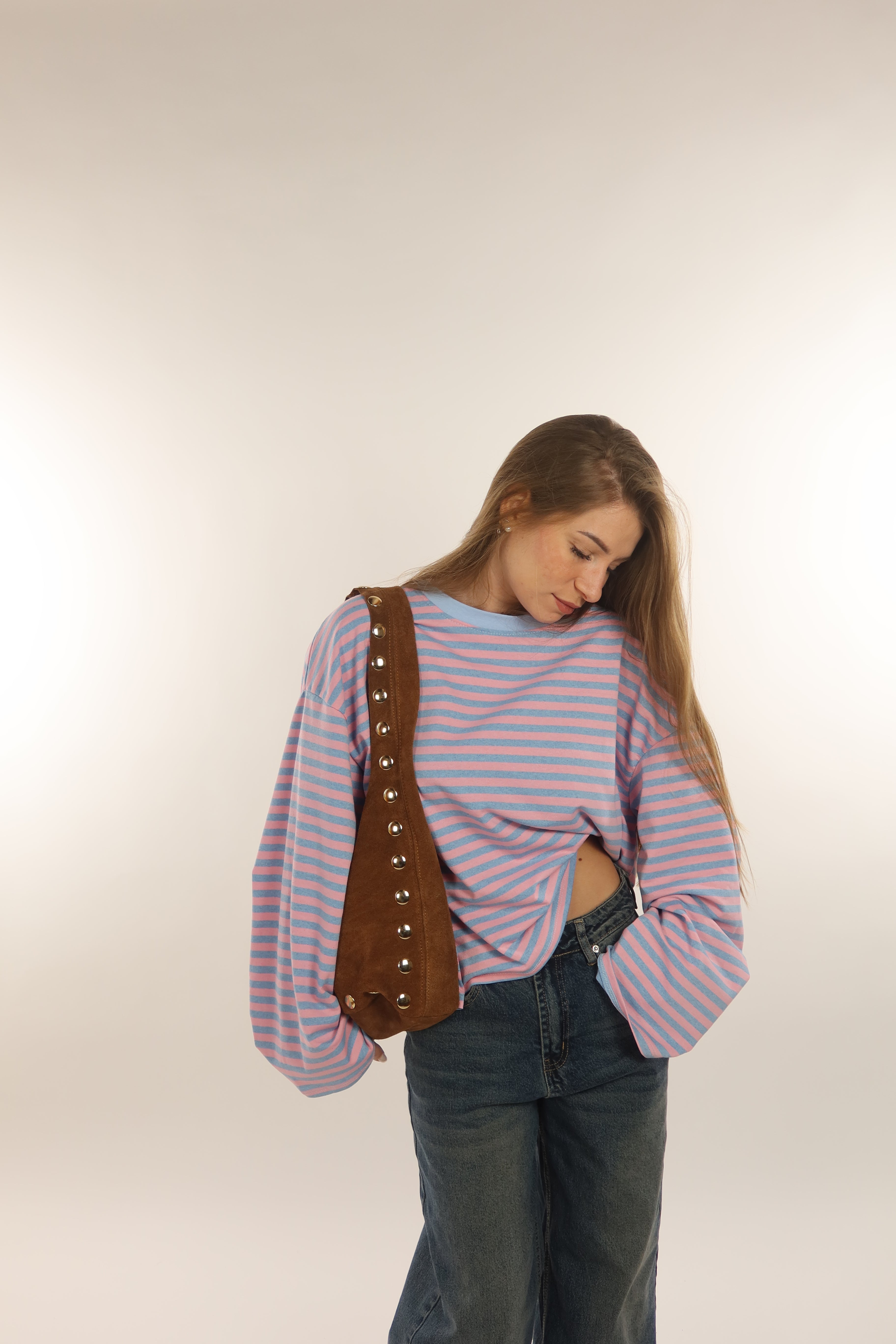 Borsa borchie VERA PELLE