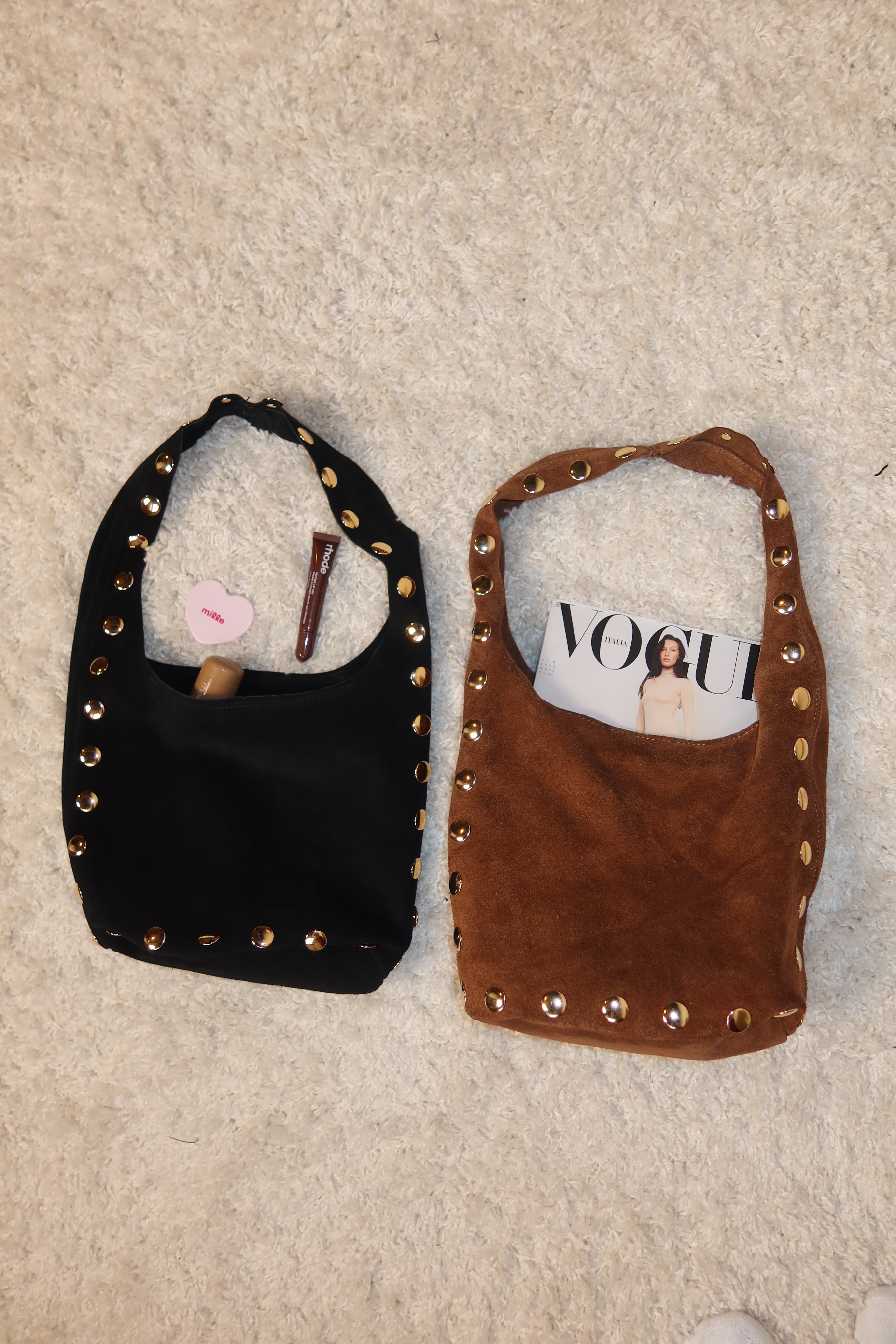 Borsa borchie VERA PELLE