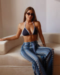 Pantaloni zig zag