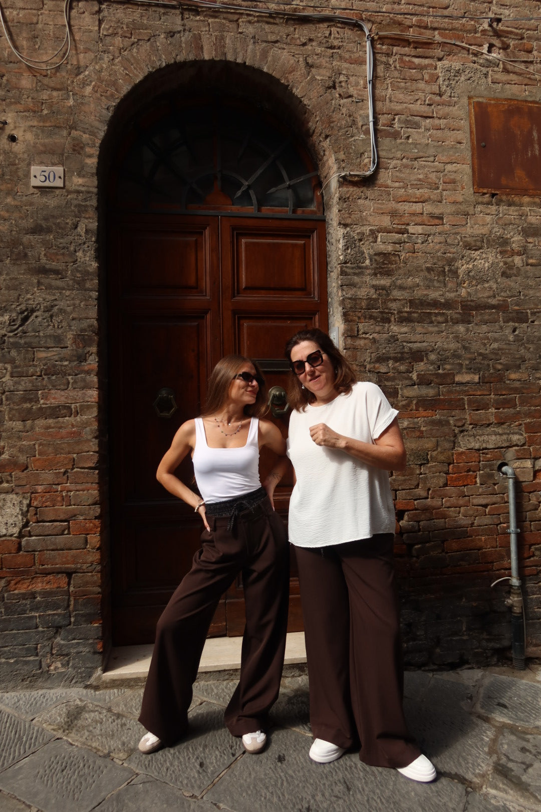 Pantaloni con coulisse