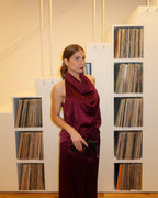 Set satin (top+pantaloni)