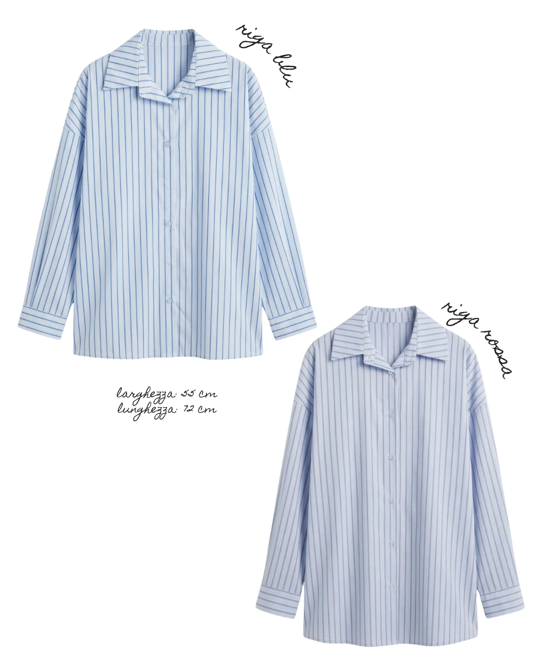 Camicia righe