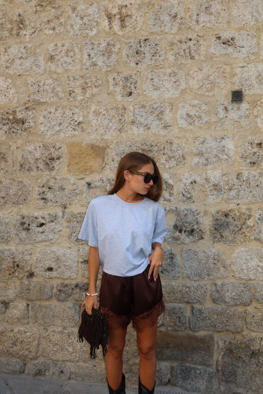 T-shirt spalline
