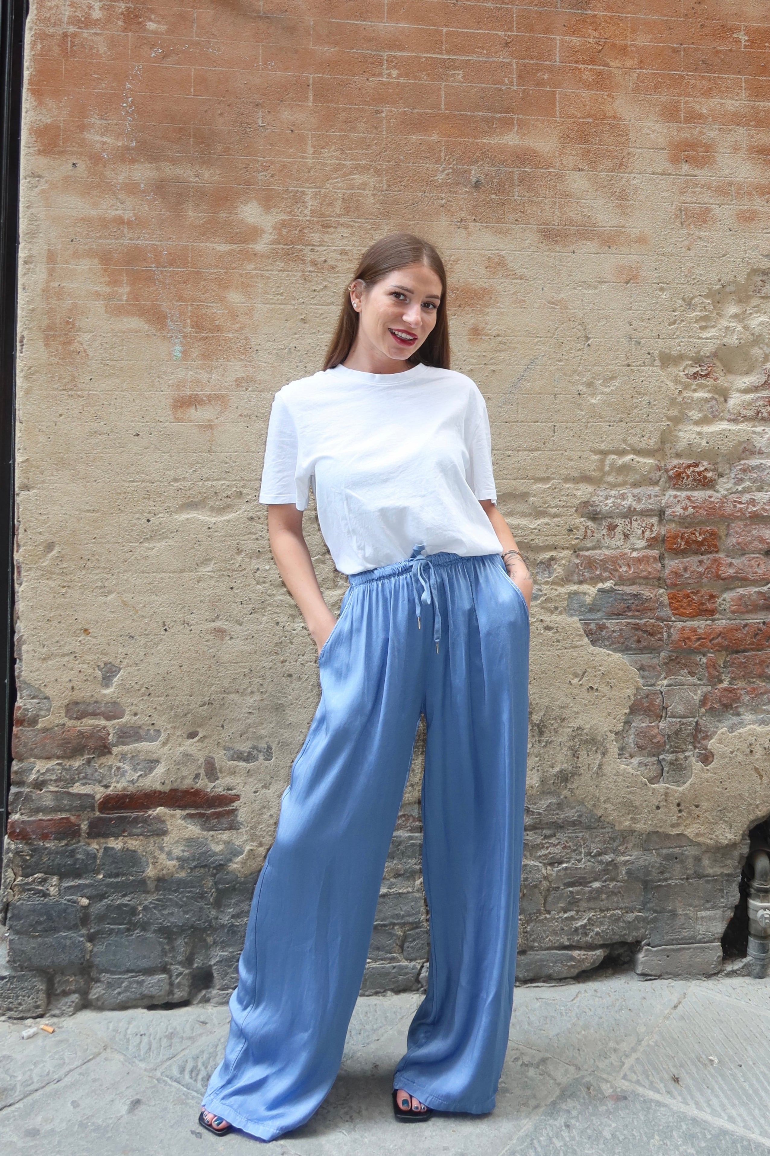 Pantaloni satin