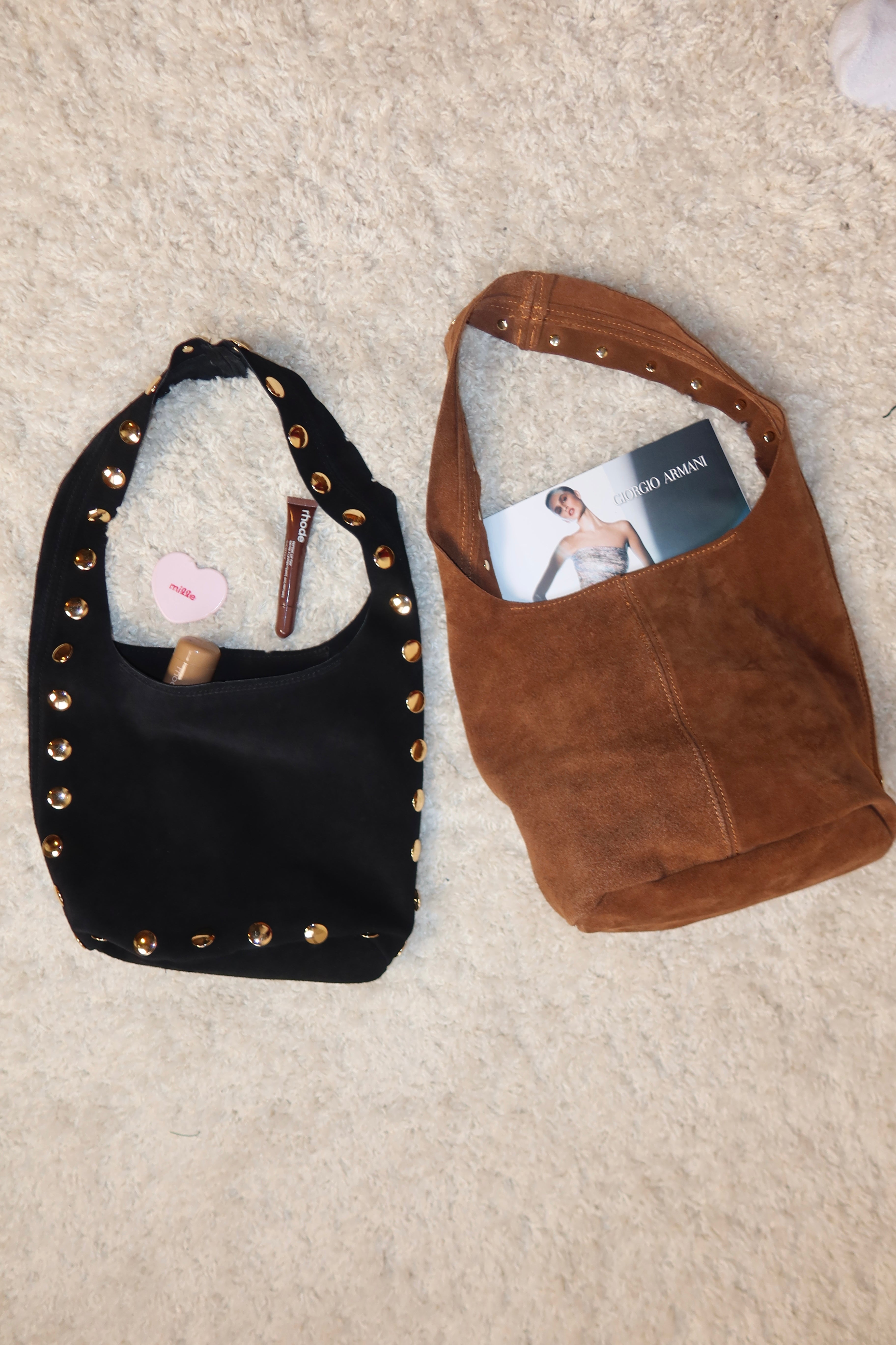 Borsa borchie VERA PELLE