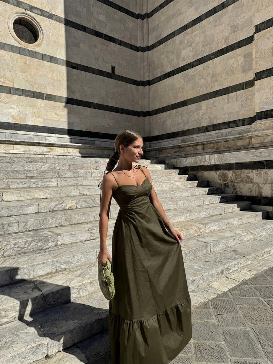 Vestito sundress cotone