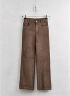 Pantaloni camoscio Lumina