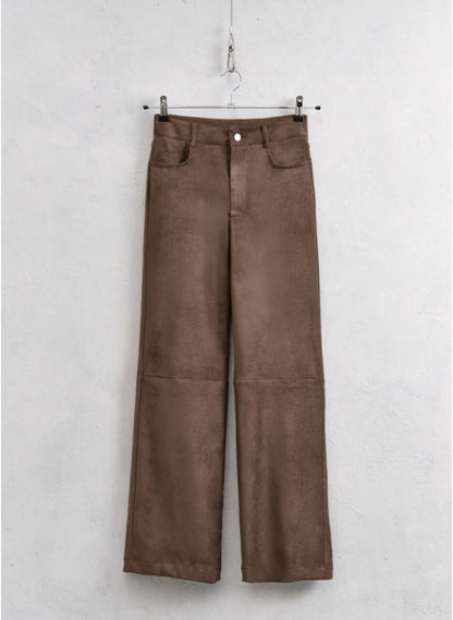 Pantaloni camoscio Lumina