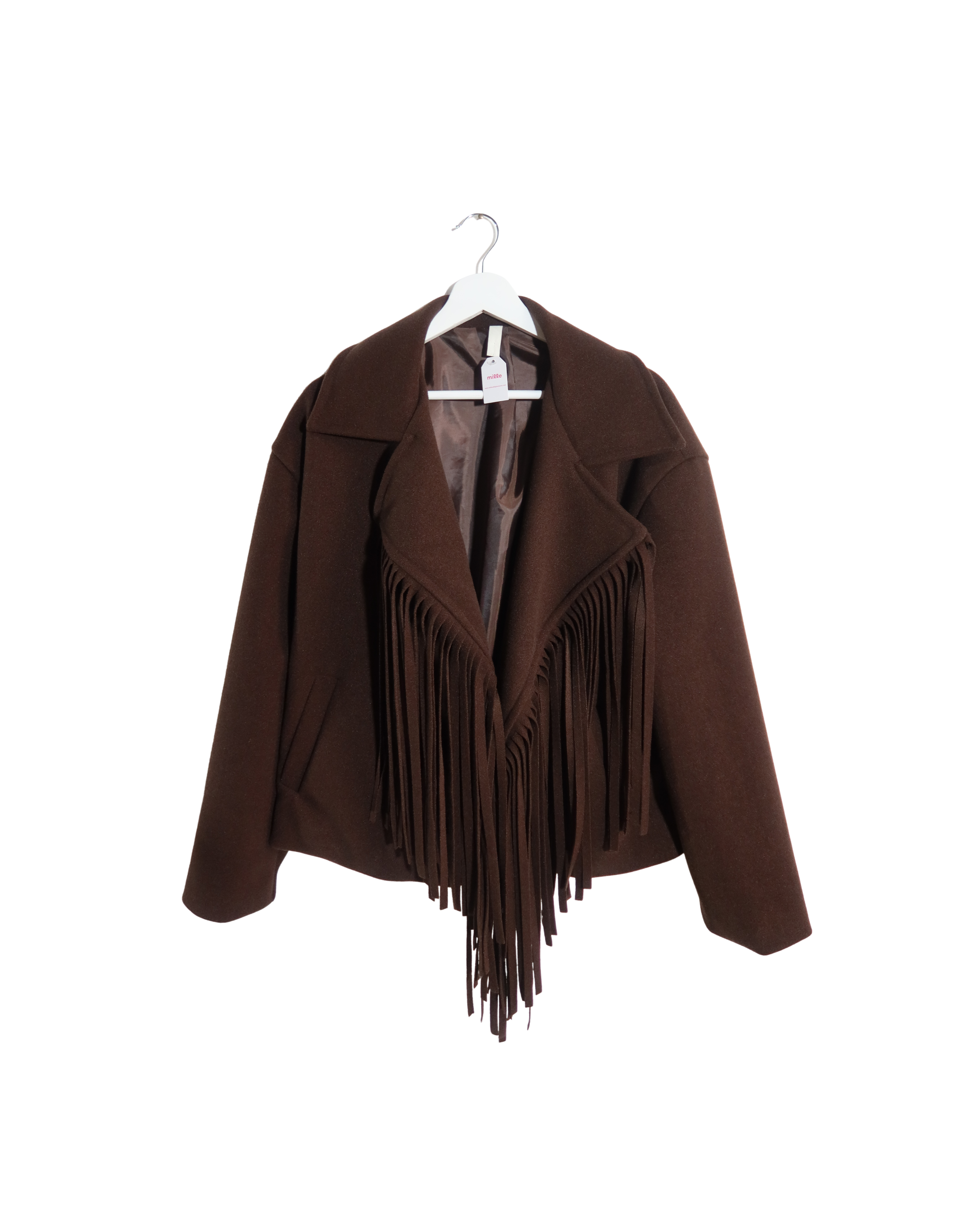 Cappotto frange