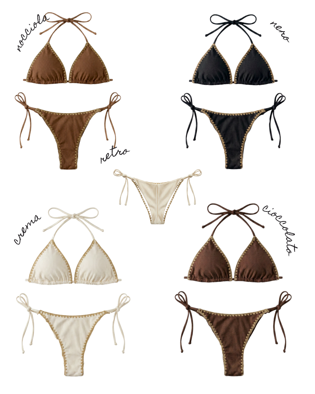 Bikini ricamo