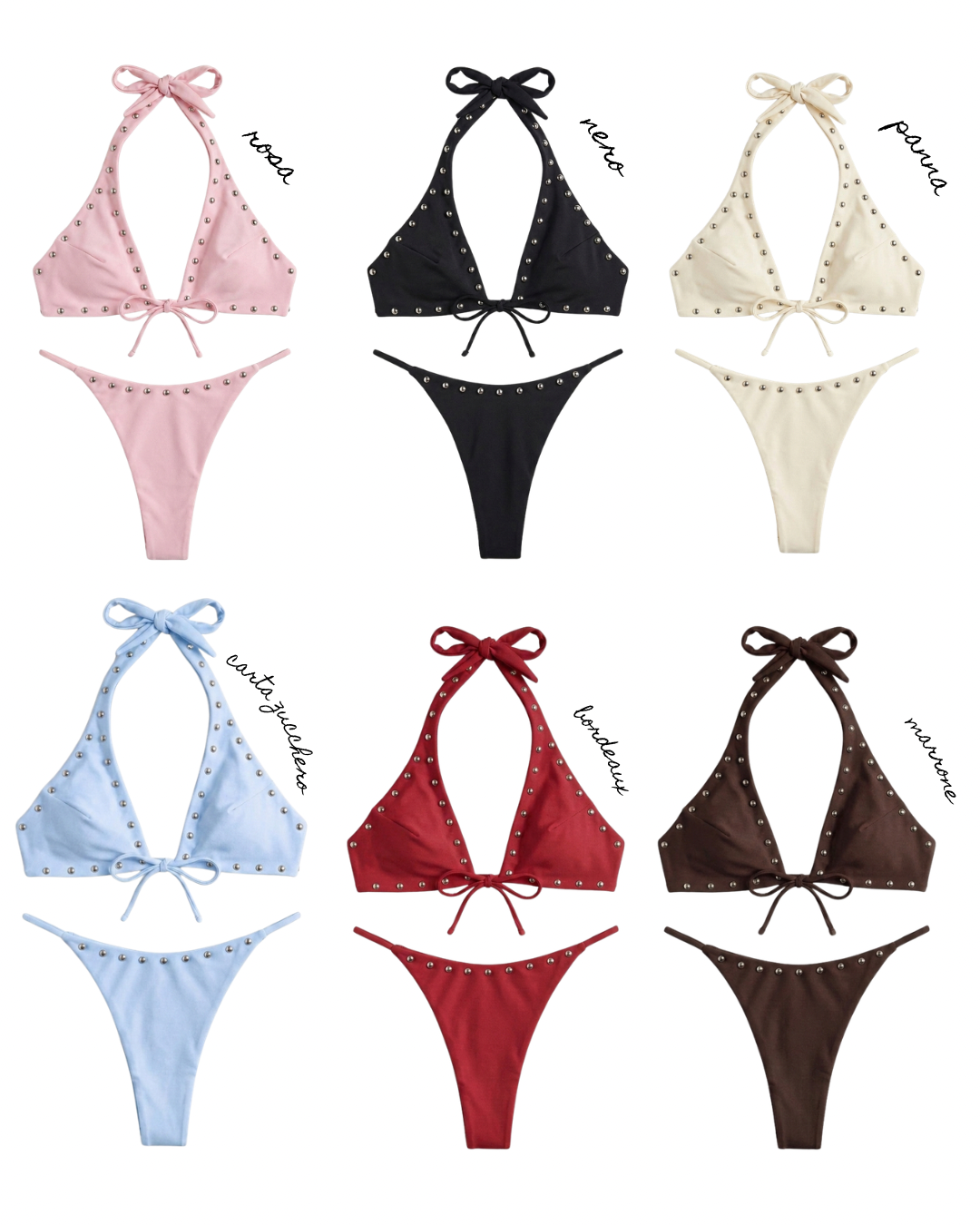 Bikini borchie