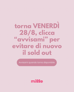Maglietta a righe maniche lunghe