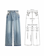 Jeans cristallo