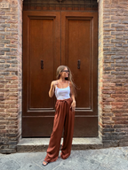 Pantaloni satin